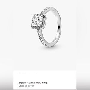 Pandora Silver Ring with S925 ALE Stamp